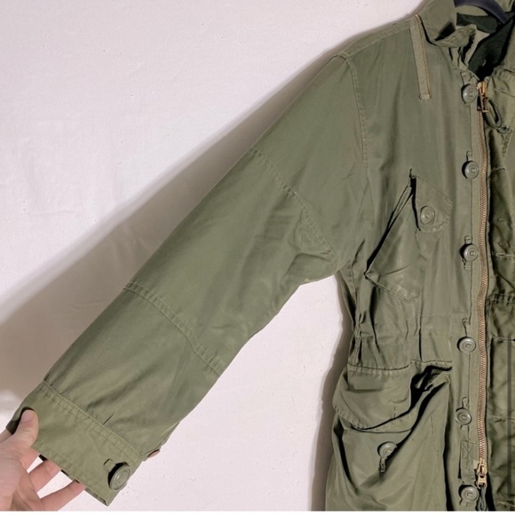 Vintage Peerless Garments LTD. Army Green Extreme Cold Weather Combat Parka S - Picture 8 of 15